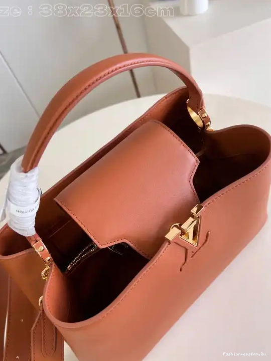 FS CHEAP GM Capucines Souple-38*23*16CM VUITTON LOUIS 0619
